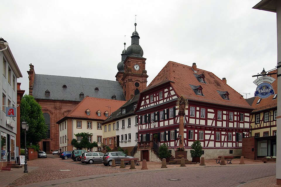 Fenster-Gurus in Amorbach – Ansicht von Amorbach (Foto: Berthold) Fenster-Gurus in Amorbach – Ansicht von Amorbach
