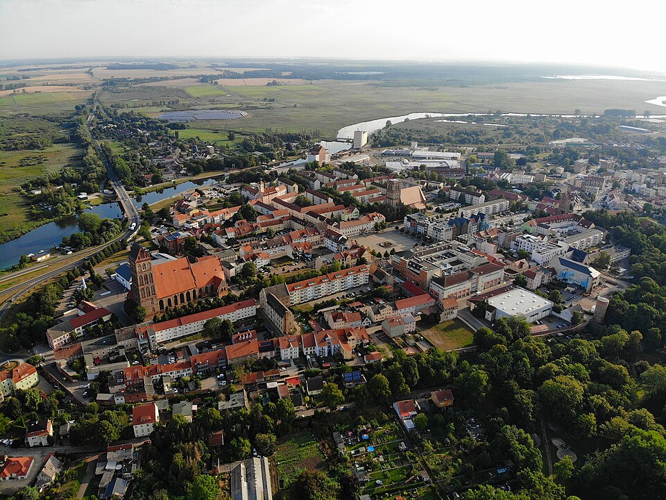 Fenster-Fachbetriebe in Anklam: Stadtansicht
