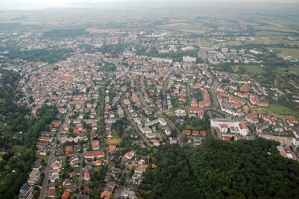 Fenster-Fachbetriebe in Bad Nauheim: Stadtansicht