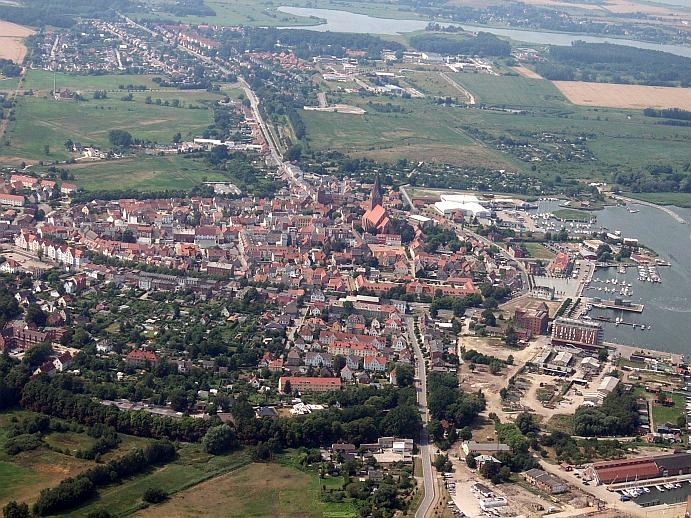Fenster-Fachbetriebe in Barth: Stadtansicht