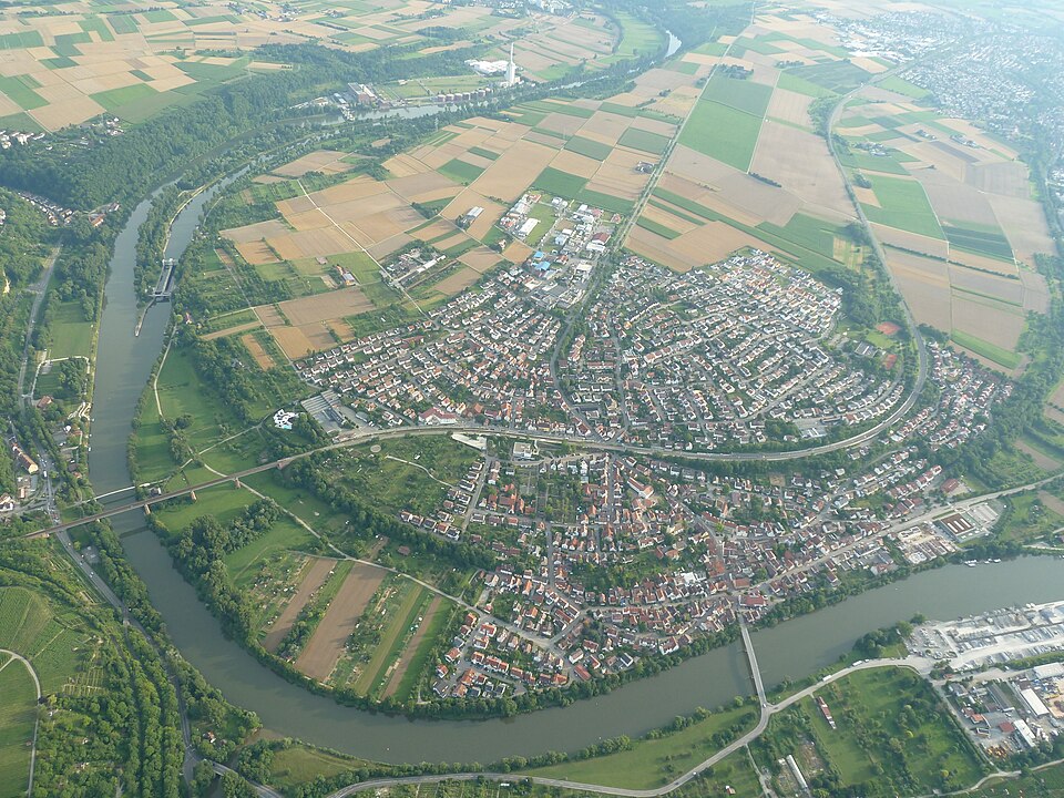 Fenster-Fachbetriebe in Benningen am Neckar: Stadtansicht
