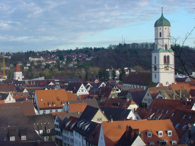 Fenster-Fachbetriebe in Biberach an der Riß: Stadtansicht