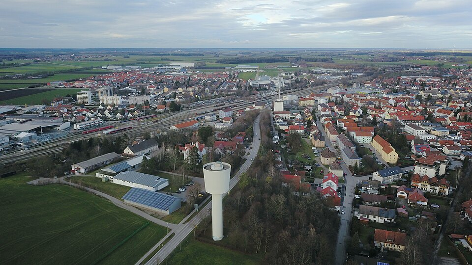 Fenster-Fachbetriebe in Buchloe: Stadtansicht