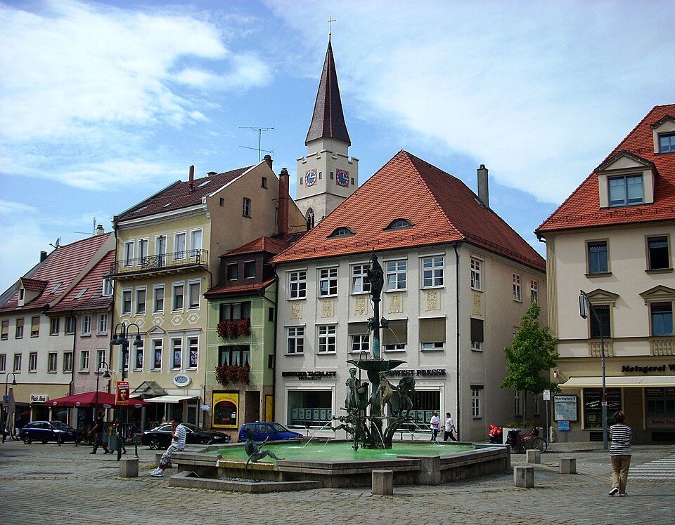 Fenster-Fachbetriebe in Ehingen (Donau): Stadtansicht – Foto: Geof at German Wikipedia Fenster-Fachbetriebe in Ehingen (Donau): Stadtansicht