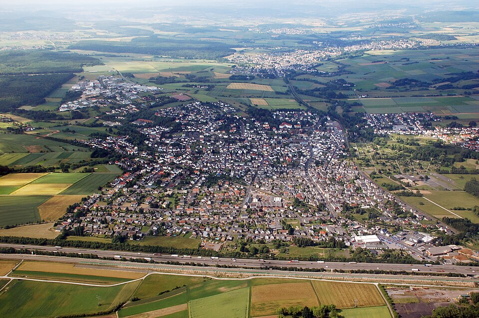 Fenster-Fachbetriebe in Elz: Luftbild