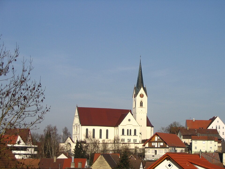 Fenster-Fachbetriebe in Ertingen: Kirche – Foto: Wikimedia-Autor Fenster-Fachbetriebe in Ertingen: Kirche