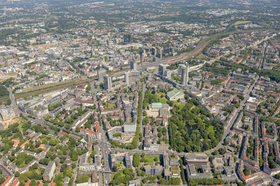 Fenster-Fachbetriebe in Essen: Stadtansicht