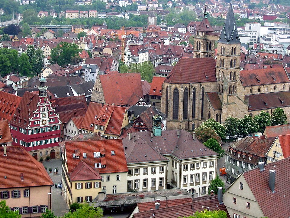 Fenster-Fachbetriebe in Esslingen am Neckar: Stadtansicht