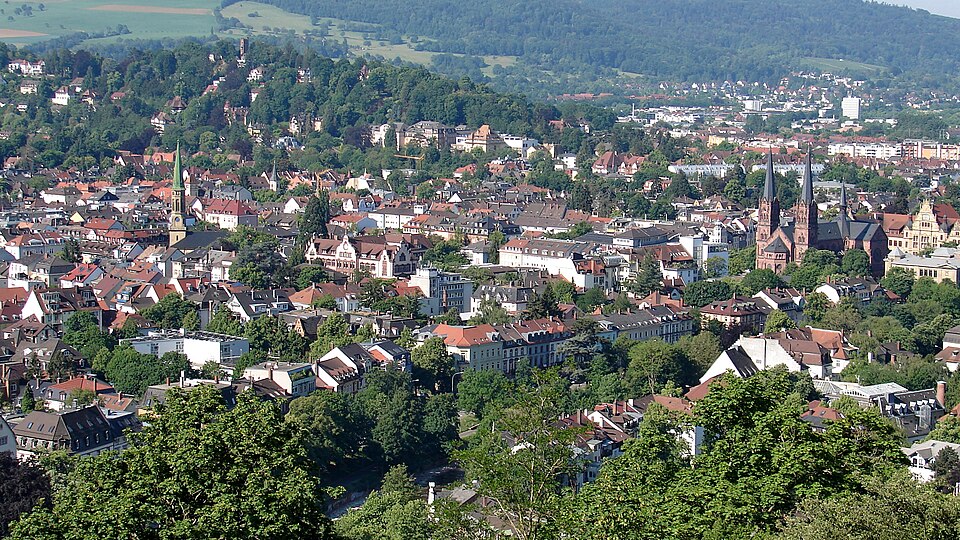 Fenster-Fachbetriebe in Freiburg im Breisgau: Stadtansicht
