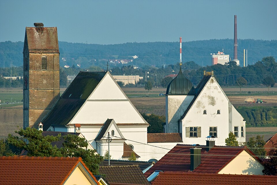 Fenster-Gurus in Gablingen – Pfarrkirche (Foto: My view) Pfarrkirche in Gablingen – Fenster-Gurus vermittelt Fachbetriebe in Gablingen