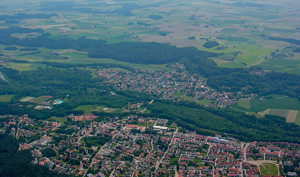 Fenster-Fachbetriebe in Garching an der Alz: Stadtansicht