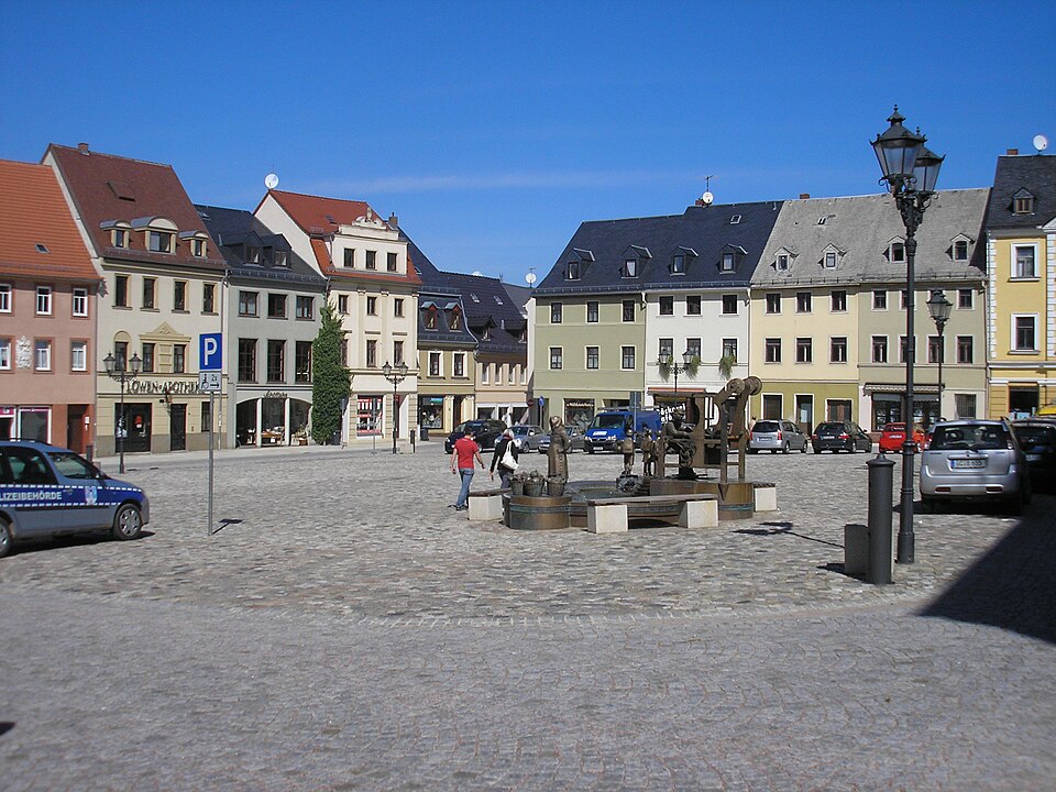 Fenster-Fachbetriebe in Glauchau: Markt – Foto: Michael Sander Fenster-Fachbetriebe in Glauchau: Markt