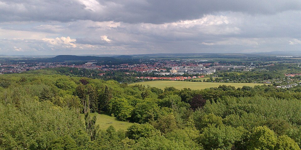 Fenster-Fachbetriebe in Gotha: Blick vom Bürgerturm – Foto: Muelli24 at German Wikipedia Fenster-Fachbetriebe in Gotha: Blick vom Bürgerturm