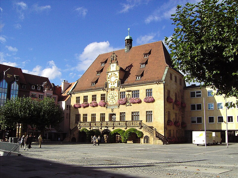 Fenster-Fachbetriebe in Heilbronn: Rathaus – Foto: Joachim Köhler Fenster-Fachbetriebe in Heilbronn: Rathaus