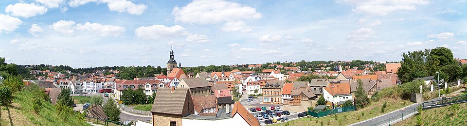 Fenster-Fachbetriebe in Hettstedt: Stadtansicht