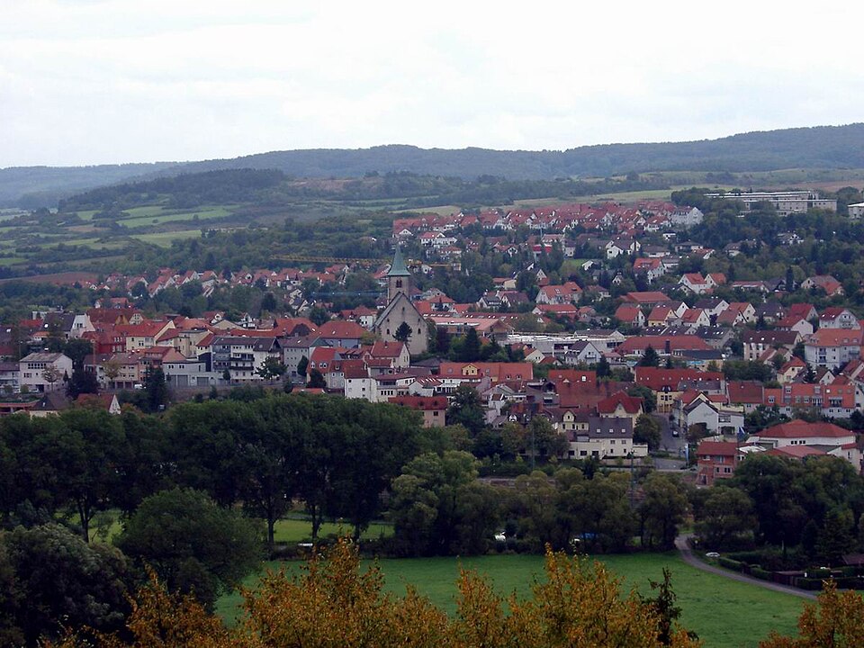 Fenster-Fachbetriebe in Hünfeld: Stadtansicht – Foto: Hesse1309 Fenster-Fachbetriebe in Hünfeld: Stadtansicht