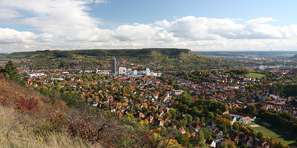 Fenster-Fachbetriebe in Jena: Stadtansicht