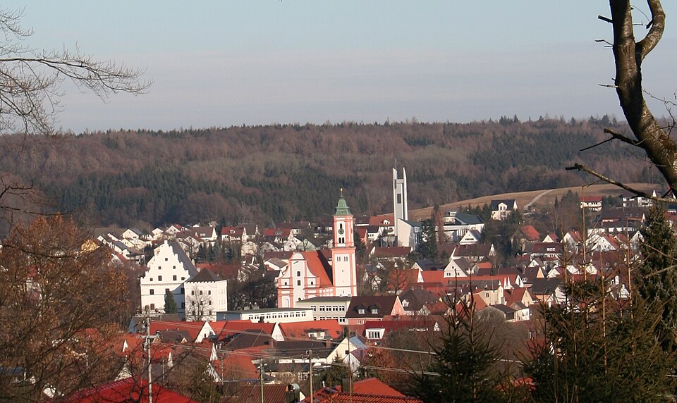 Fenster-Fachbetriebe in Krumbach: Stadtansicht