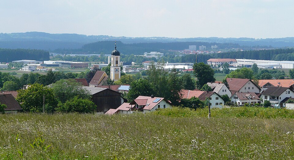 Fenster-Gurus in Mauerstetten – Ansicht von Mauerstetten (Foto: Flodur63) Fenster-Gurus in Mauerstetten – Ansicht von Mauerstetten