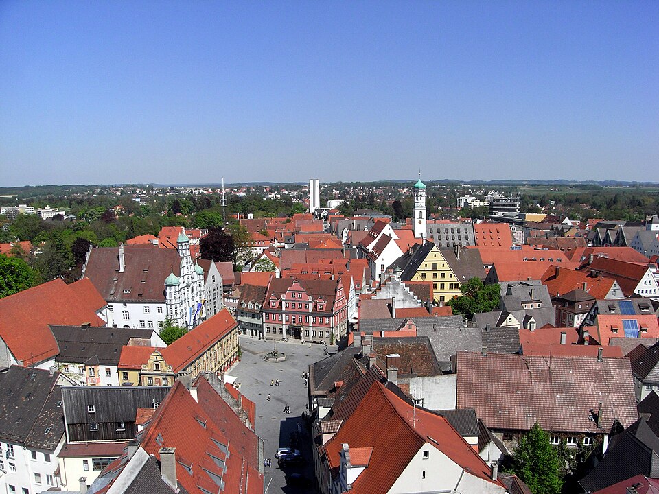 Fenster-Fachbetriebe in Memmingen: Stadtansicht