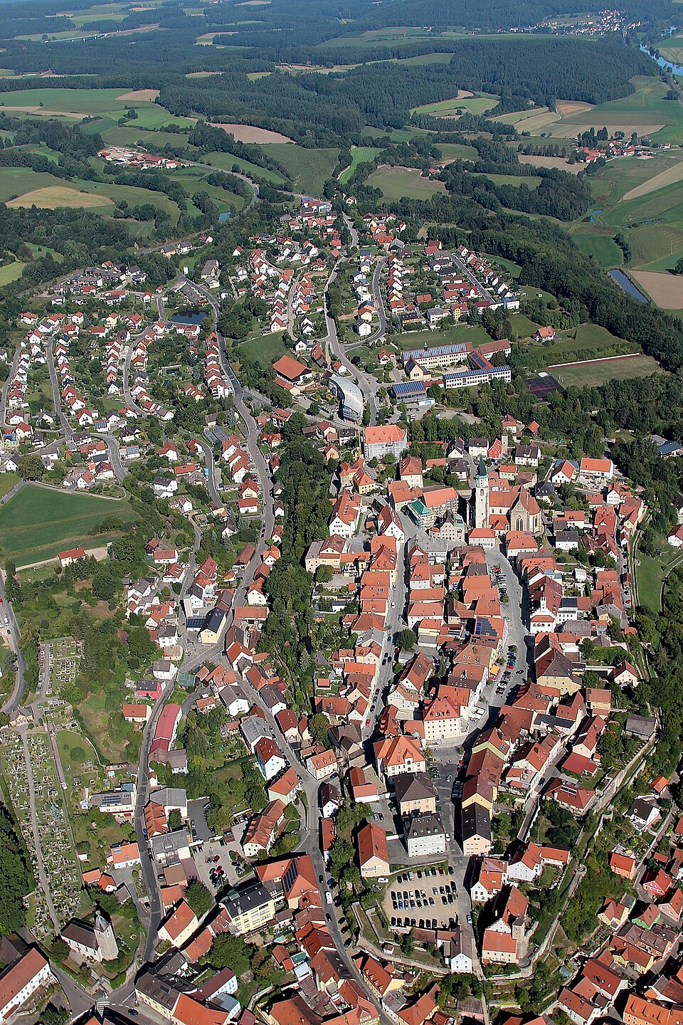 Fenster-Fachbetriebe in Nabburg: Stadtansicht – Foto: Alois Köppl, Gleiritsch Fenster-Fachbetriebe in Nabburg: Stadtansicht