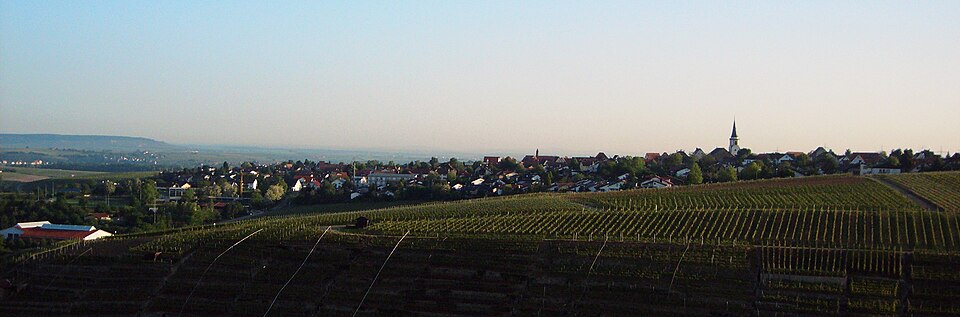 Ortsansicht vom Burgfried in Neckarwestheim – Fenster-Gurus vermittelt Fachbetriebe in Neckarwestheim