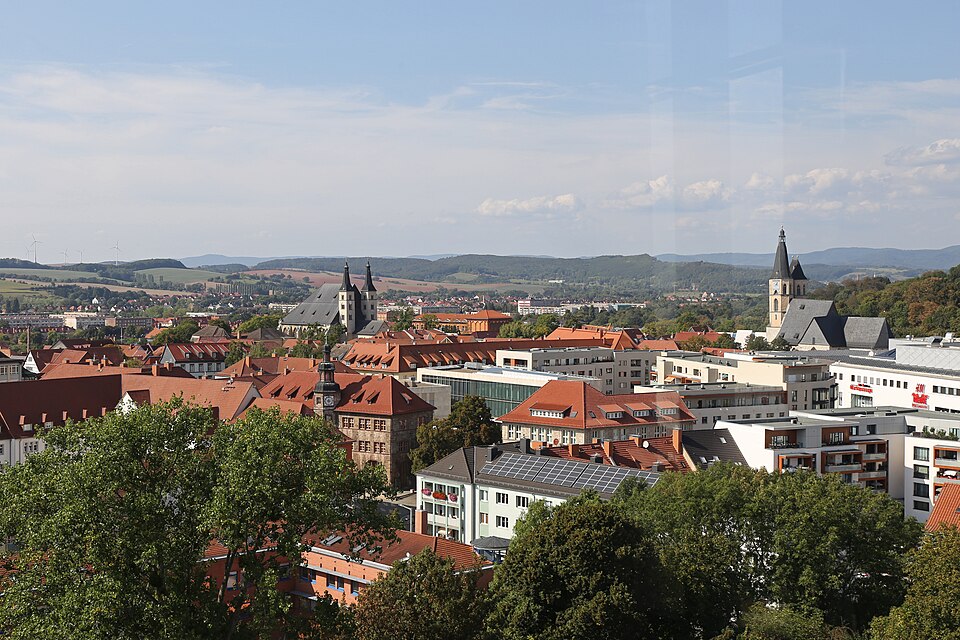 Fenster-Fachbetriebe in Nordhausen: Stadtansicht