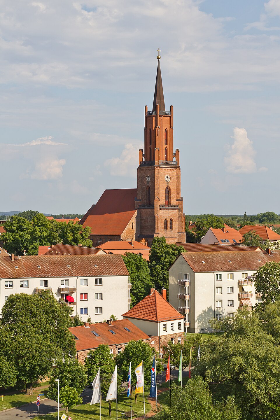 Fenster-Fachbetriebe in Rathenow: Stadtansicht