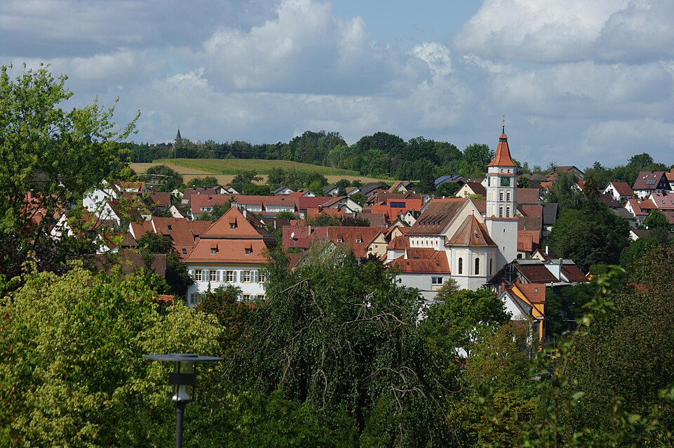 Fenster-Fachbetriebe in Rechberghausen: Stadtansicht