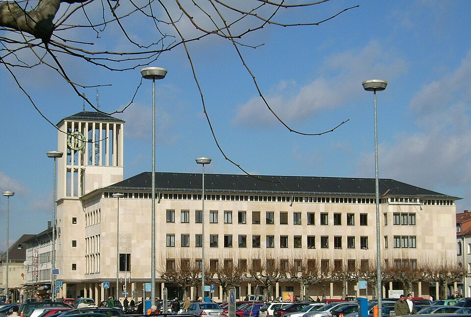 Fenster-Fachbetriebe in Saarlouis: Stadtansicht – Foto: Kolling at German Wikipedia Fenster-Fachbetriebe in Saarlouis: Stadtansicht
