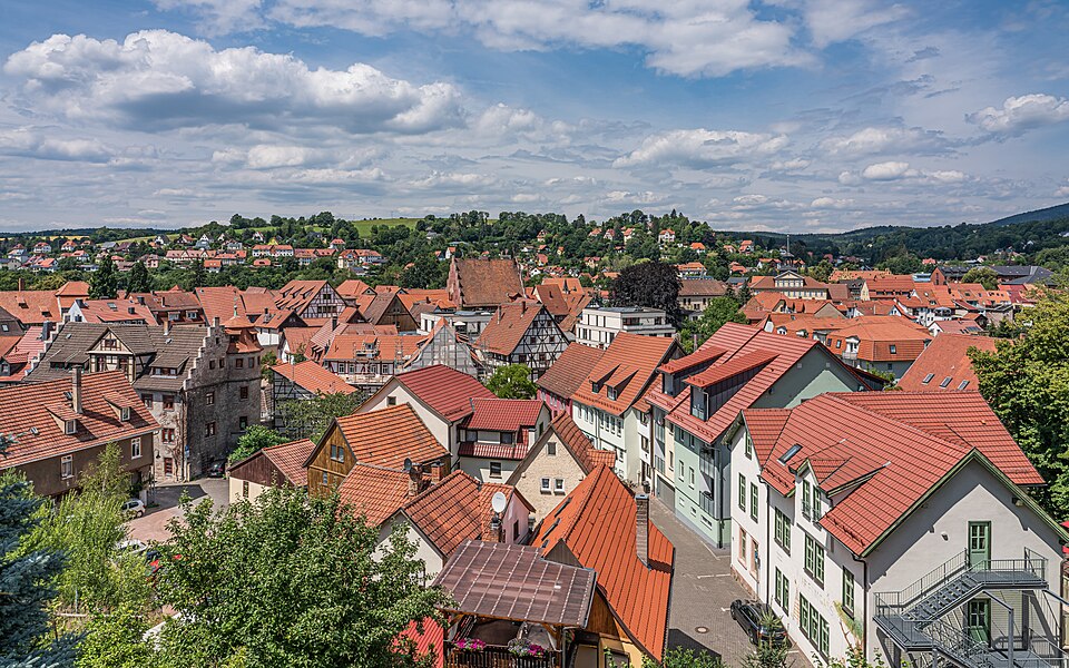 Fenster-Fachbetriebe in Schmalkalden: Thuringia view from Schloss – Foto: A.Savin Fenster-Fachbetriebe in Schmalkalden: Thuringia view from Schloss