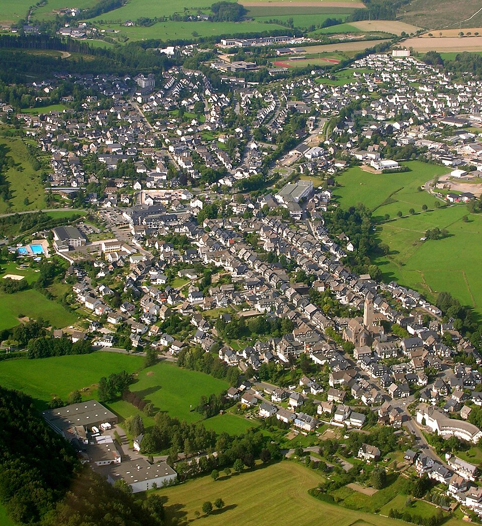 Fenster-Fachbetriebe in Schmallenberg: Stadtansicht