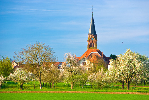 Fenster-Fachbetriebe in Schwanau: Kirche – Foto: Michael Sauer Fenster-Fachbetriebe in Schwanau: Kirche