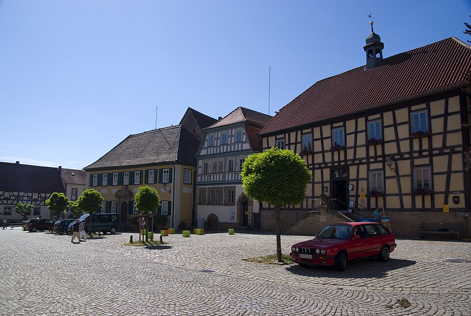 Fenster-Gurus in Seßlach – Ansicht von Seßlach (Foto: Ich, -Mike aus dem Bayerwald) Fenster-Gurus in Seßlach – Ansicht von Seßlach