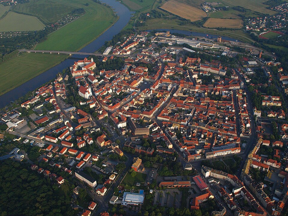 Fenster-Fachbetriebe in Torgau: Stadtansicht