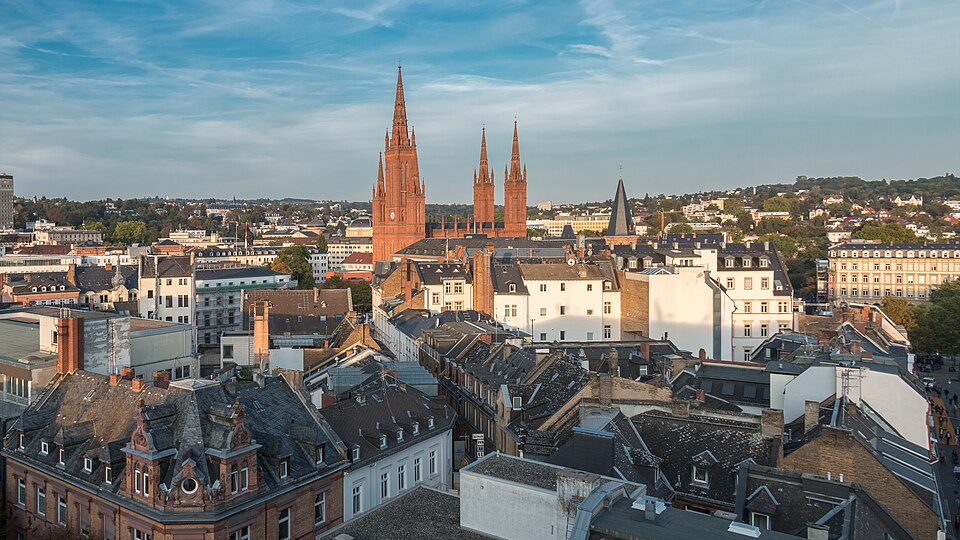Fenster-Fachbetriebe in Wiesbaden: Stadtansicht
