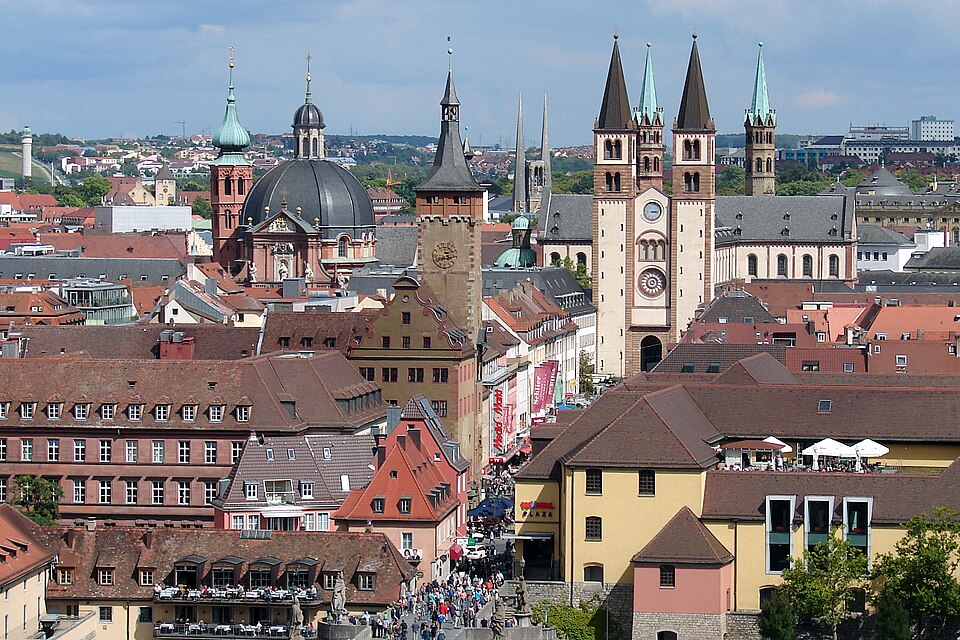 Fenster-Fachbetriebe in Würzburg: Stadtansicht