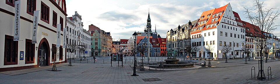 Fenster-Fachbetriebe in Zwickau: Hauptmarkt Panorama